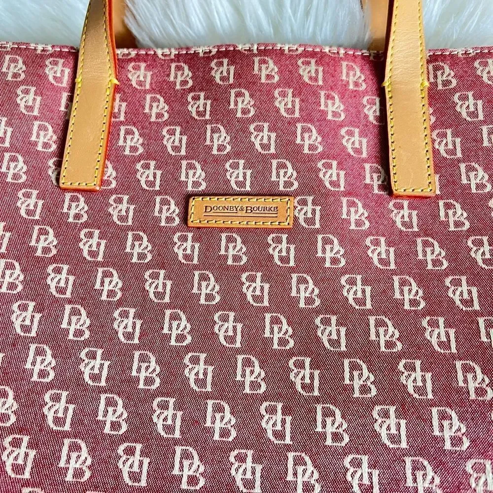 Dooney and Bourke all over logo Tote purse
